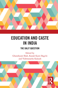 Cover image: Education and Caste in India 1st edition 9780367202545