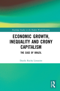 Imagen de portada: Economic Growth, Inequality and Crony Capitalism 1st edition 9780367896515