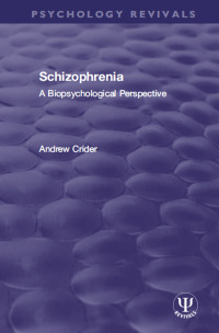 Cover image: Schizophrenia 1st edition 9780367499662