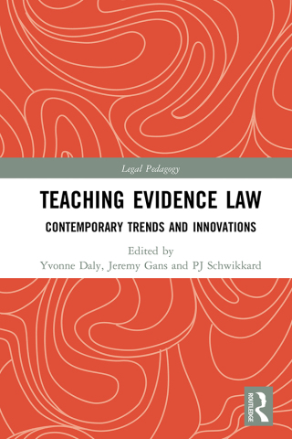 Immagine di copertina: Teaching Evidence Law 1st edition 9780367519322