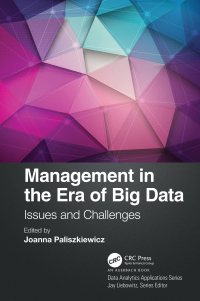 Imagen de portada: Management in the Era of Big Data 1st edition 9780367895570