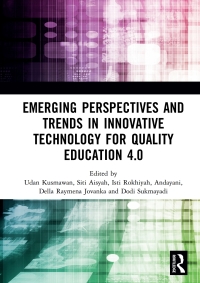 Cover image: Emerging Perspectives and Trends in Innovative Technology for Quality Education 4.0 1st edition 9780367258030