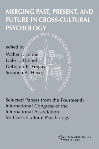 Cover image: Merging Past, Present, and Future in Cross-cultural Psychology 1st edition 9789026515569