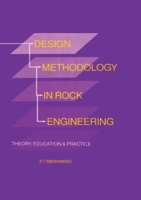 Cover image: Design Methodology in Rock Engineering 1st edition 9789054101260