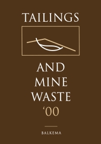 Imagen de portada: Tailings and Mine Waste 2000 1st edition 9789058091260