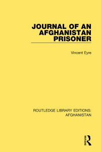 Cover image: Journal of an Afghanistan Prisoner 1st edition 9780367265632