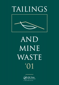 Immagine di copertina: Tailings and Mine Waste 2001 1st edition 9789058091826