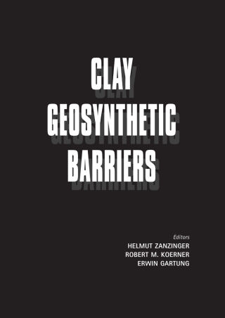 Cover image: Clay Geosynthetic Barriers 1st edition 9789058093806