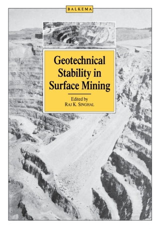 表紙画像: Geotechnical Stability in Surface Mining 1st edition 9789061916871
