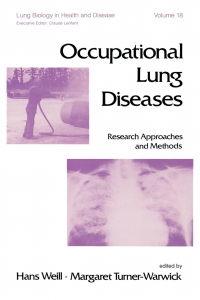 Titelbild: Occupational Lung Diseases 1st edition 9780367451981