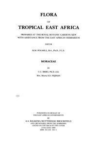 Immagine di copertina: Flora of Tropical East Africa - Moraceae (1989) 1st edition 9781138407565