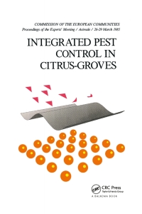 Omslagafbeelding: Integrated Pest Control in Citrus Groves 1st edition 9789061916789