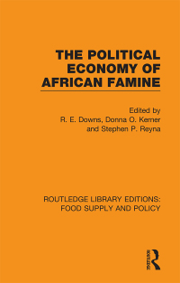 Omslagafbeelding: The Political Economy of African Famine 1st edition 9780367275907