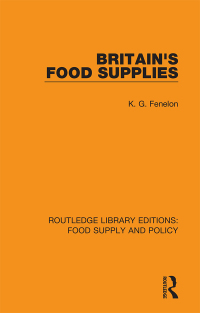 Cover image: Britain's Food Supplies 1st edition 9780367275754