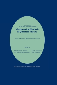Imagen de portada: Mathematical Methods of Quantum Physics: 2nd Jagna International Workshop 1st edition 9789056992118