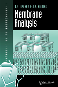 Cover image: Membrane Analysis 1st edition 9781872748887