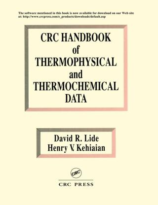 Imagen de portada: CRC Handbook of Thermophysical and Thermochemical Data 1st edition 9780849301971