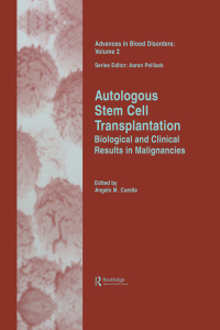 Titelbild: Autologous Stem Cell Transplantation 1st edition 9783718659333