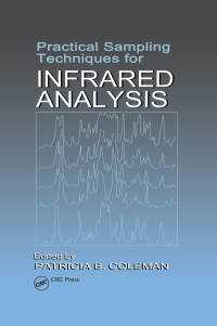 Cover image: Practical Sampling Techniques for Infrared Analysis 1st edition 9780849342035