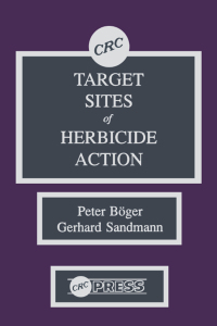 صورة الغلاف: Target Sites of Herbicide Action 1st edition 9780849349850