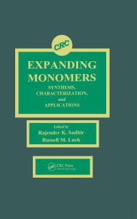 Imagen de portada: Expanding Monomers 1st edition 9780849351563