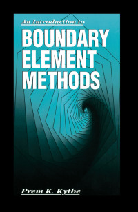 Cover image: An Introduction to Boundary Element Methods 1st edition 9780849373770