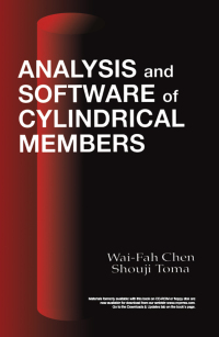 Cover image: Analysis and Software of Cylindrical Members 1st edition 9780367448738