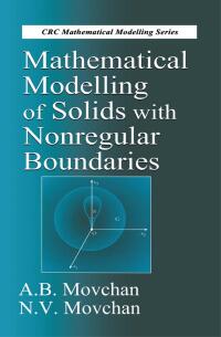 Titelbild: Mathematical Modelling of Solids with Nonregular Boundaries 1st edition 9780849383380