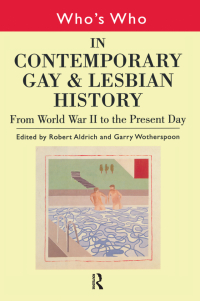 صورة الغلاف: Who'S Who in Contemporary Gay and Lesbian History 1st edition 9780415253703