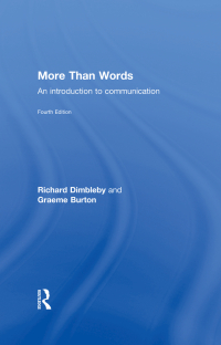 Cover image: More Than Words 4th edition 9780415303828