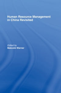 Titelbild: Human Resource Management in China Revisited 1st edition 9781138972100