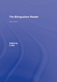 Cover image: The Bilingualism Reader 2nd edition 9780415355544