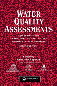 表紙画像: Water Quality Assessments 2nd edition 9780419215905