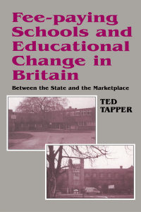 Titelbild: Fee-paying Schools and Educational Change in Britain 1st edition 9780713001976