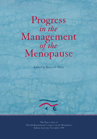 Immagine di copertina: Progress in the Management of the Menopause: Proceedings of the 8th International Congress on the Menopause, Sydney, Australia 1st edition 9781850707998