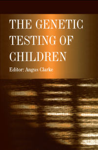 表紙画像: The Genetic Testing of Children 1st edition 9781859960523