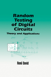 Imagen de portada: Random Testing of Digital Circuits 1st edition 9780824701826