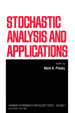 Imagen de portada: Stochastic Analysis and Applications 1st edition 9780367844622