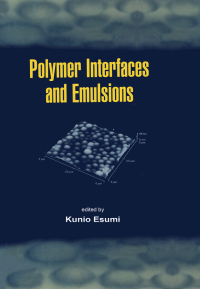 Imagen de portada: Polymer Interfaces and Emulsions 1st edition 9780824719753