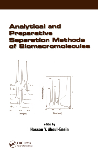 Cover image: Analytical and Preparative Separation Methods of Biomacromolecules 1st edition 9780824719968