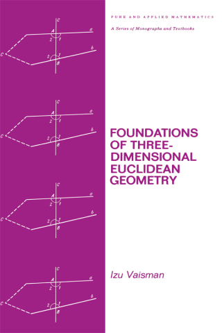 Omslagafbeelding: Foundations of Three-Dimensional Euclidean Geometry 1st edition 9780367824631