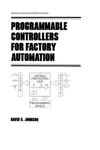 صورة الغلاف: Programmable Controllers for Factory Automation 1st edition 9780824776749