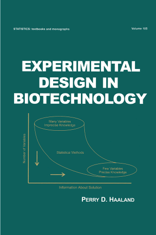 Cover image: Experimental Design in Biotechnology 1st edition 9780824778811