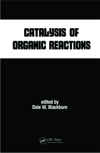 Cover image: Catalysis of Organic Reactions 1st edition 9780367450915