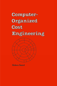 Cover image: Computer-Organized Cost Engineering 1st edition 9780824783396