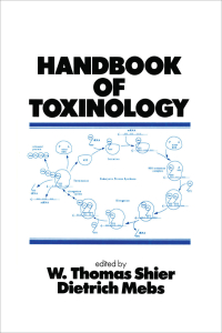 Cover image: Handbook of Toxinology 1st edition 9780824783747