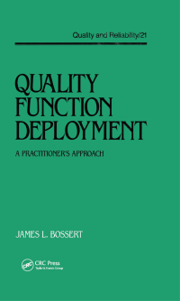 Imagen de portada: Quality Function Deployment 1st edition 9780824783785