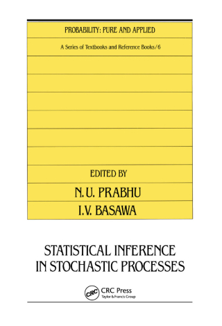 صورة الغلاف: Statistical Inference in Stochastic Processes 1st edition 9780824784171