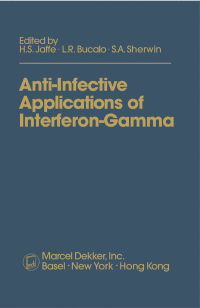 Cover image: Anti-Infective Applications of Interferon-Gamma 1st edition 9780824786885