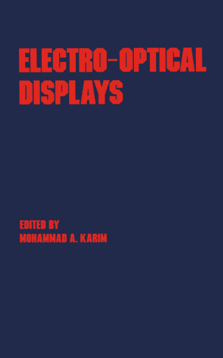 صورة الغلاف: Electro-Optical Displays 1st edition 9780824786953